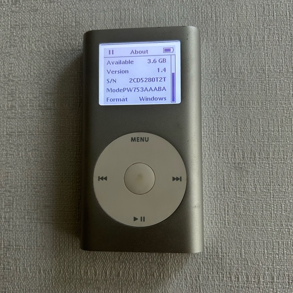 Vintage 2005 Rare Apple iPod Mini 2nd Generation HP Windows Edition 4GB - Picture 6 of 16